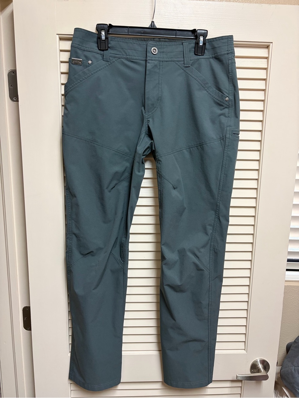 Kuhl Silencr Pants Mens 33x32 Gray Stretch Ripstop Hiking Outdoor Performance